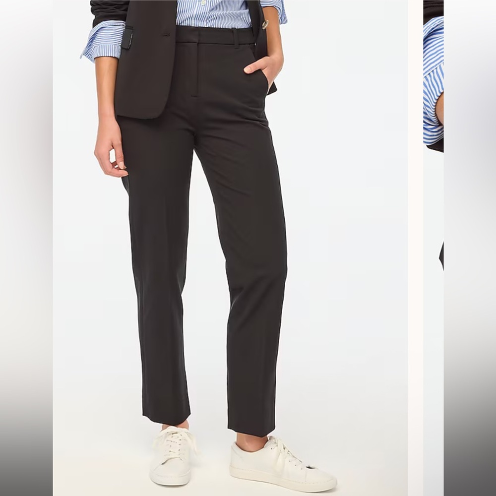NWT J. Crew Women's Black Kallie Pant - size 8